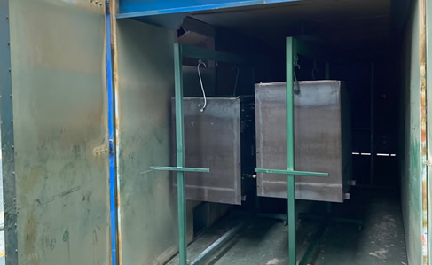 Horno de la parte mecánica
