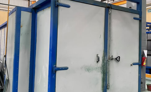 Horno de la parte mecánica