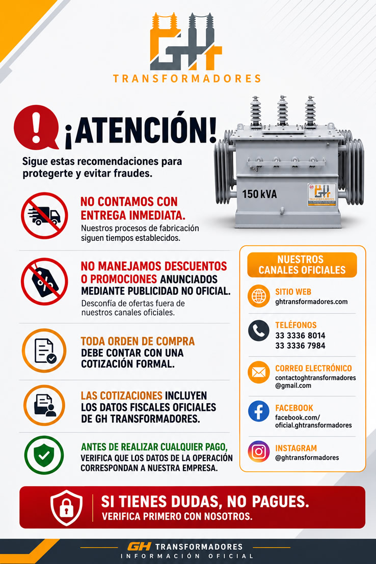 Sugerencias GH Transformadores